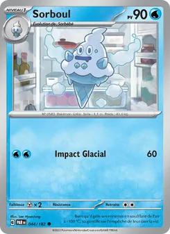 Carte Pokémon Sorboul 044