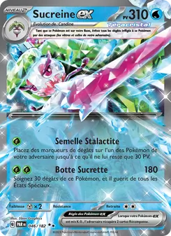 Carte Pokémon Sucreine-ex 046