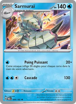 Carte Pokémon Sarmuraï 049