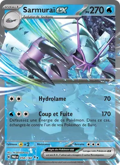 Carte Pokémon Sarmuraï-ex 050