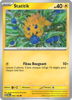 Carte Pokémon Statitik 064