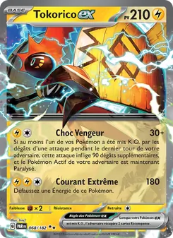 Carte Pokémon Tokorico-ex 068