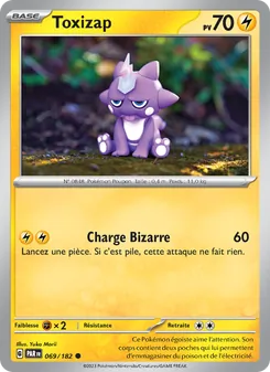 Carte Pokémon Toxizap 069