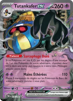 Carte Pokémon Tutankafer-ex 076