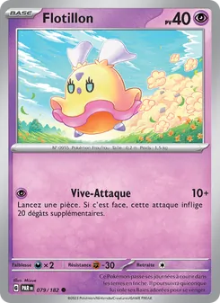 Carte Pokémon Flotillon 079