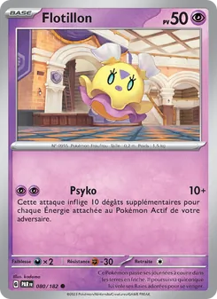 Carte Pokémon Flotillon 080