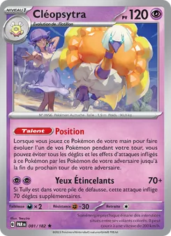 Carte Pokémon Cléopsytra 081