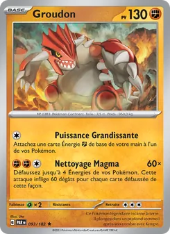 Carte Pokémon Groudon 093