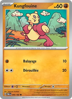 Carte Pokémon Kungfouine 096 — Faille Paradoxe