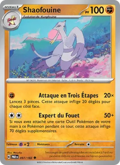 Carte Pokémon Shaofouine 097