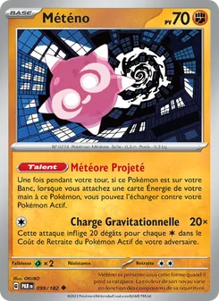 Carte Pokémon Météno 099