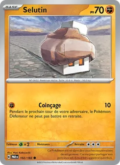 Carte Pokémon Selutin 102