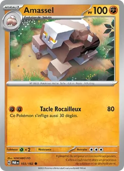 Carte Pokémon Amassel 103