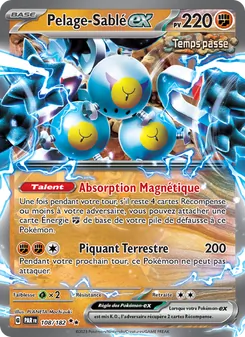 Carte Pokémon Pelage-Sablé-ex 108