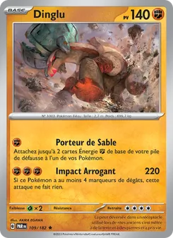 Carte Pokémon Dinglu 109