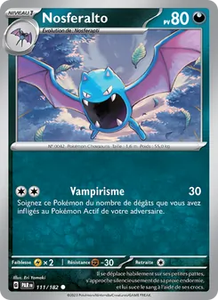 Carte Pokémon Nosferalto 111