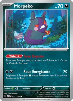 Carte Pokémon Morpeko 121