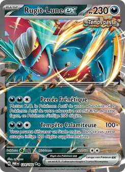 Carte Pokémon Rugit-Lune-ex 124