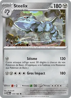 Carte Pokémon Steelix 125