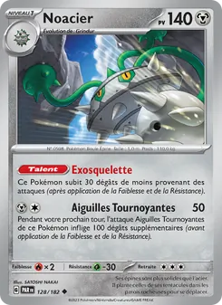 Carte Pokémon Noacier 128
