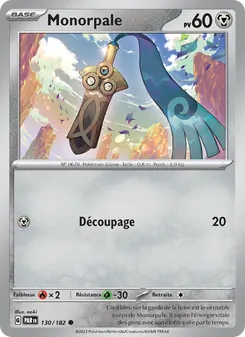Carte Pokémon Monorpale 130