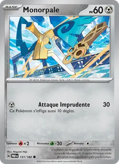 Carte Pokémon Monorpale 131