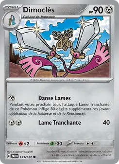 Carte Pokémon Dimoclès 133