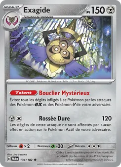 Carte Pokémon Exagide 134