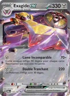 Carte Pokémon Exagide-ex 135