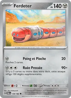 Carte Pokémon Ferdeter 138
