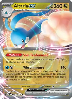 Carte Pokémon Altaria-ex 140