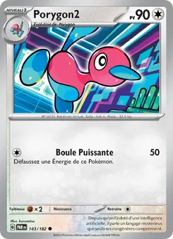 Carte Pokémon Porygon2 143