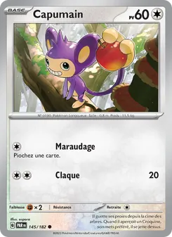 Carte Pokémon Capumain 145