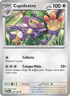 Carte Pokémon Capidextre 146