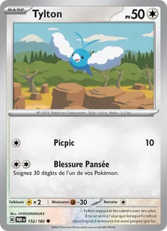 Carte Pokémon Tylton 152