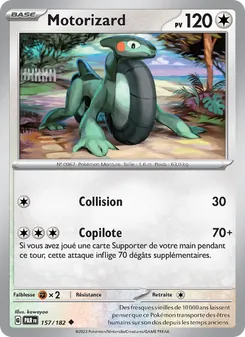 Carte Pokémon Motorizard 157