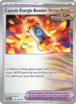 Carte Pokémon Capsule Énergie Booster Temps Passé 159