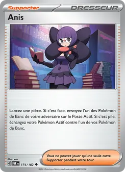 Carte Pokémon Anis 174