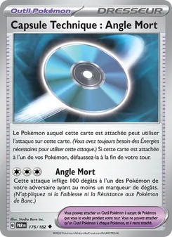 Carte Pokémon Capsule Technique : Angle Mort 176