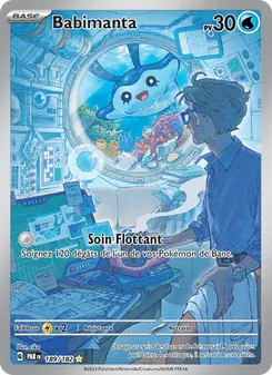 Carte Pokémon Babimanta 189