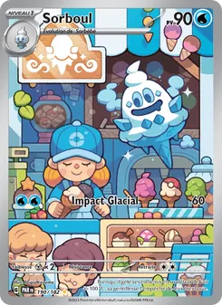 Carte Pokémon Sorboul 190