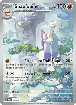 Carte Pokémon Shaofouine 200
