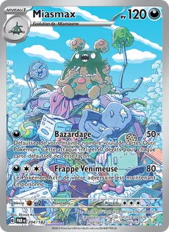 Carte Pokémon Miasmax 204