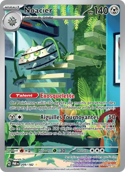 Carte Pokémon Noacier 209