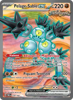Carte Pokémon Pelage-Sablé-ex 228 — Faille Paradoxe