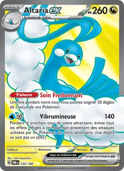 Carte Pokémon Altaria-ex 232
