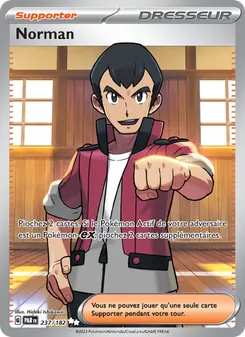 Carte Pokémon Norman 237