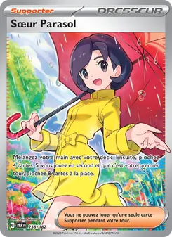 Carte Pokémon Sœur Parasol 238