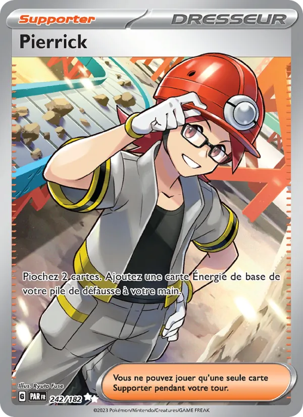 Carte Pokémon Pierrick 242/182 de l'extension Faille Paradoxe