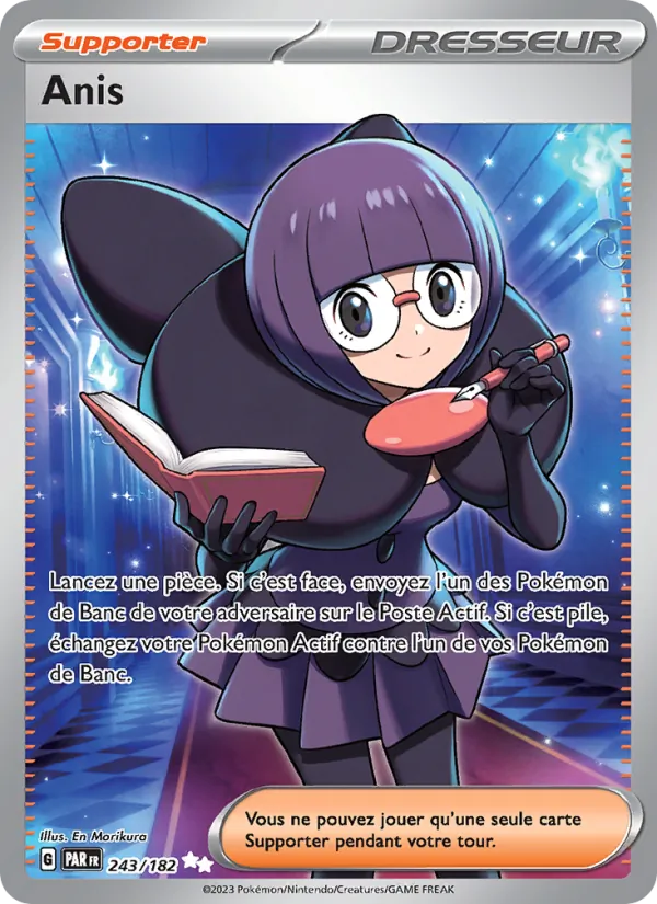 Carte Pokémon Anis 243/182 de l'extension Faille Paradoxe